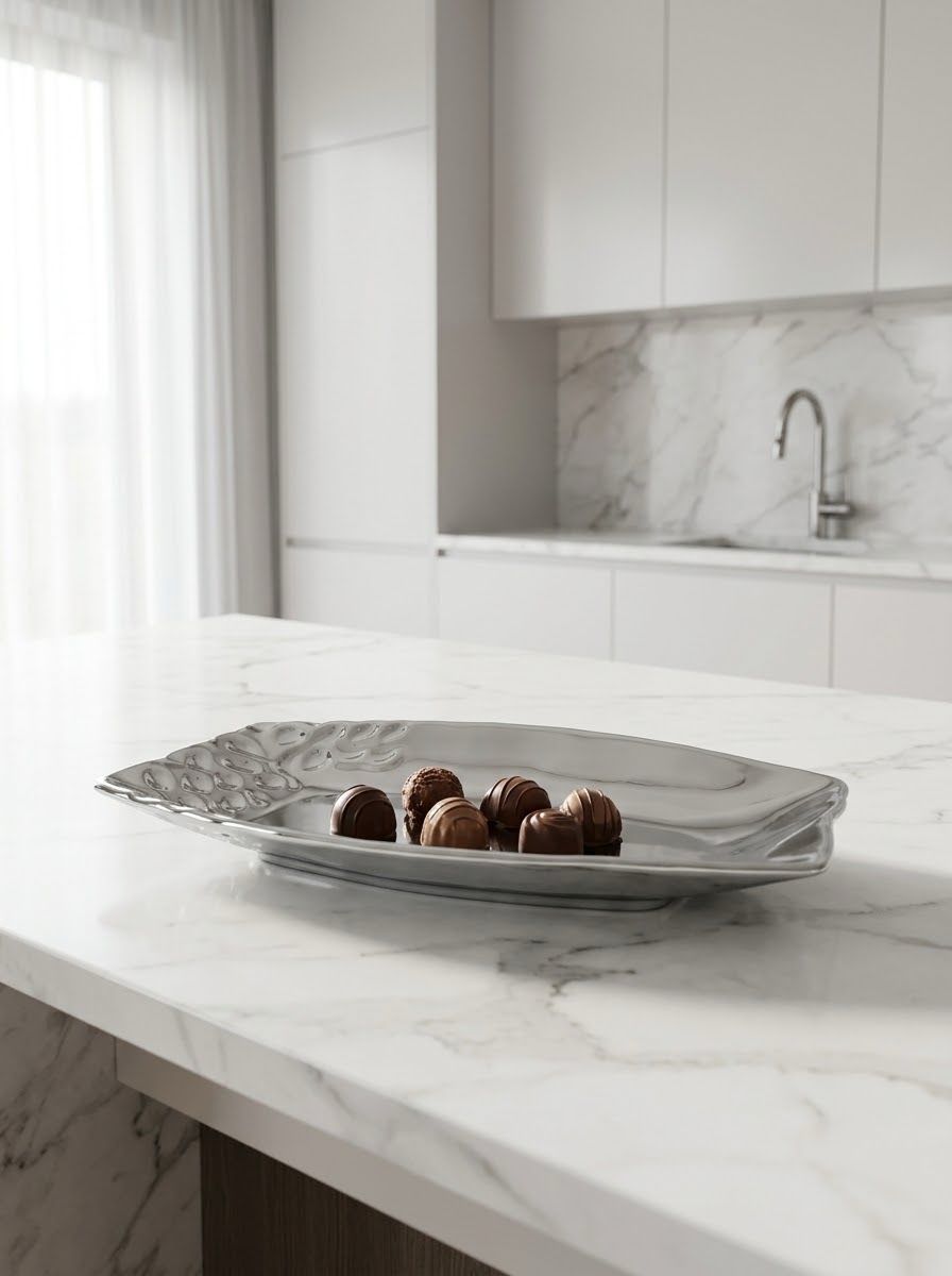 PATERA ceramiczna nowoczesna chromowana