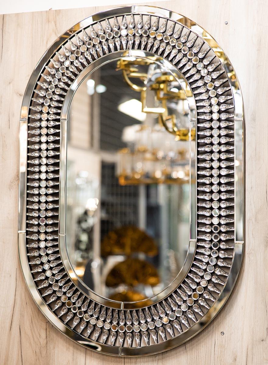 LUSTRO ŚCIENNE z dekoracyjną ramą styl glamour LUSTRO ŚCIENNE z dekoracyjną ramą styl glamour