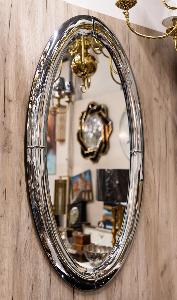 LUSTRO ŚCIENNE z lustrzaną ramą nowoczesne