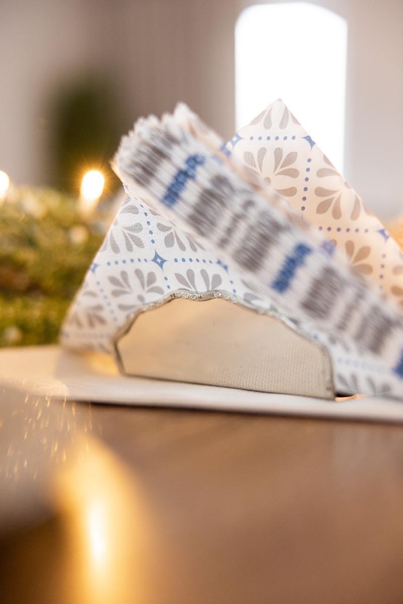 SERWETNIK z cyny klasyczny SERWETNIK z cyny klasyczny