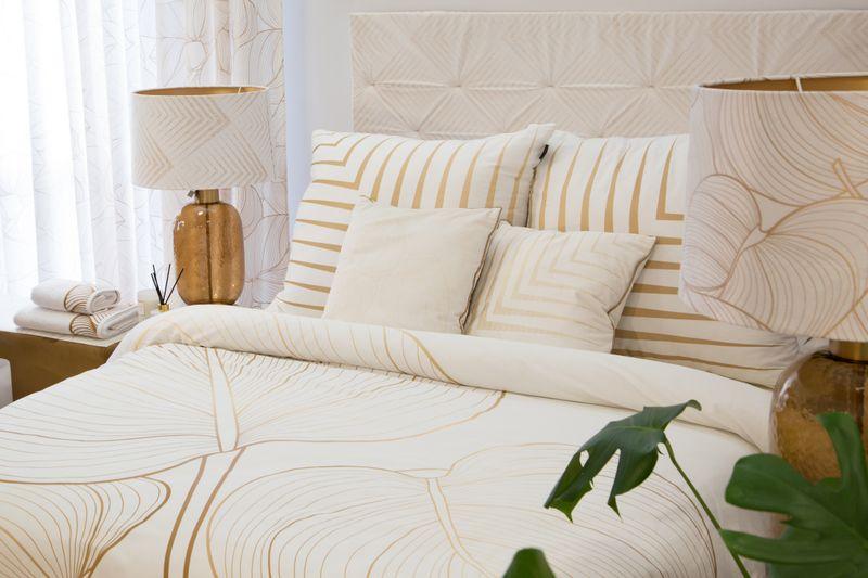 KOMPLET POŚCIELI 160x200 cm makosatyna biała wzór 1-8