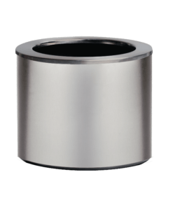 DONICA STEEL INOX MAT srebrna w kształcie tuby styl nowoczesny M