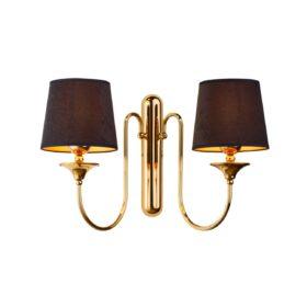 KINKIET złoto czarny klasyczny BATUMI BMK MS Jupiter