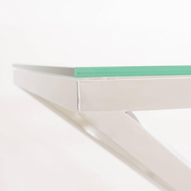 KONSOLA GRAND srebrno szklana galwanizowana3