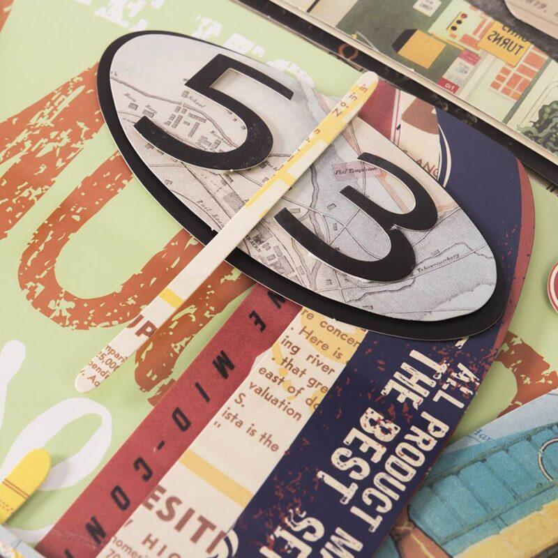 OBRAZ PRZESTRZENNY BEETLE wielokolorowy z samochodem 'Garbus' nowoczesny3 OBRAZ PRZESTRZENNY BEETLE wielokolorowy z samochodem 'Garbus' nowoczesny3