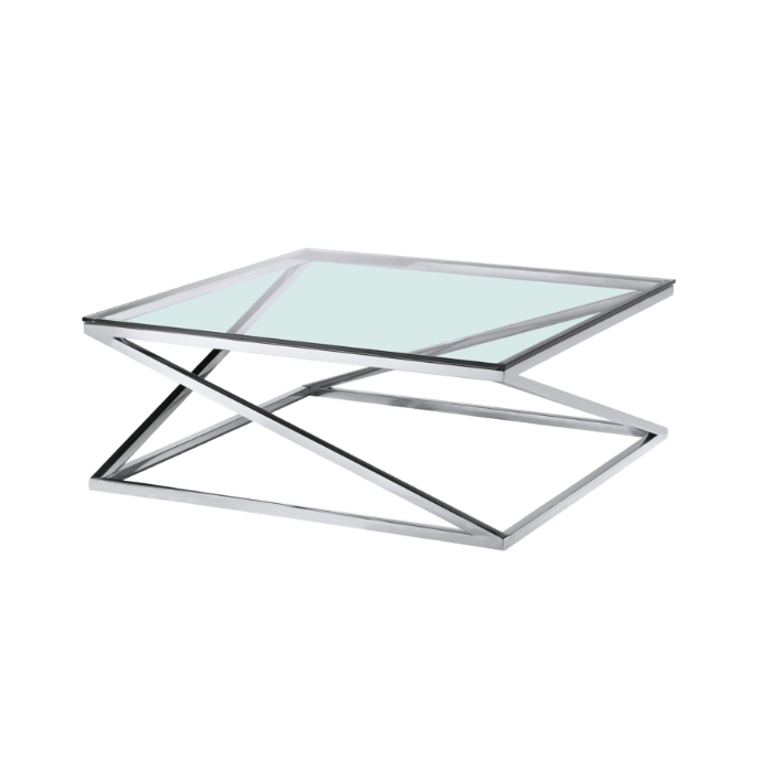 STOLIK KAWOWY IMPERIAL szklano metalowa w stylu modern classic STOLIK KAWOWY IMPERIAL szklano metalowa w stylu modern classic