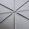 STOLIK KAWOWY SOHO szklany z geometrycznym wzorem styl nowoczesny2