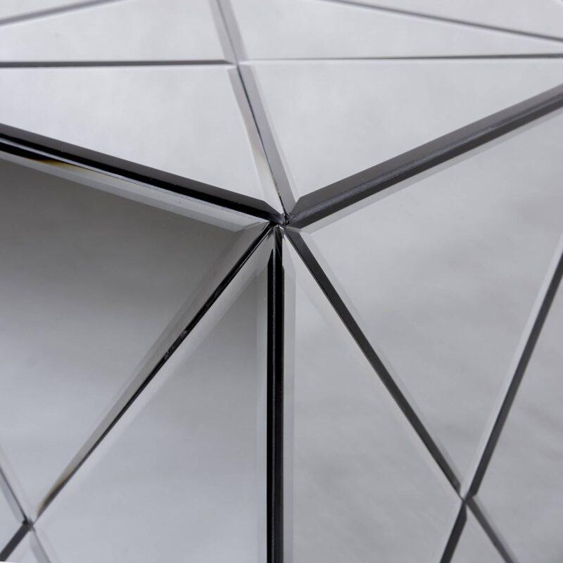 STOLIK KAWOWY SOHO szklany z geometrycznym wzorem styl nowoczesny4