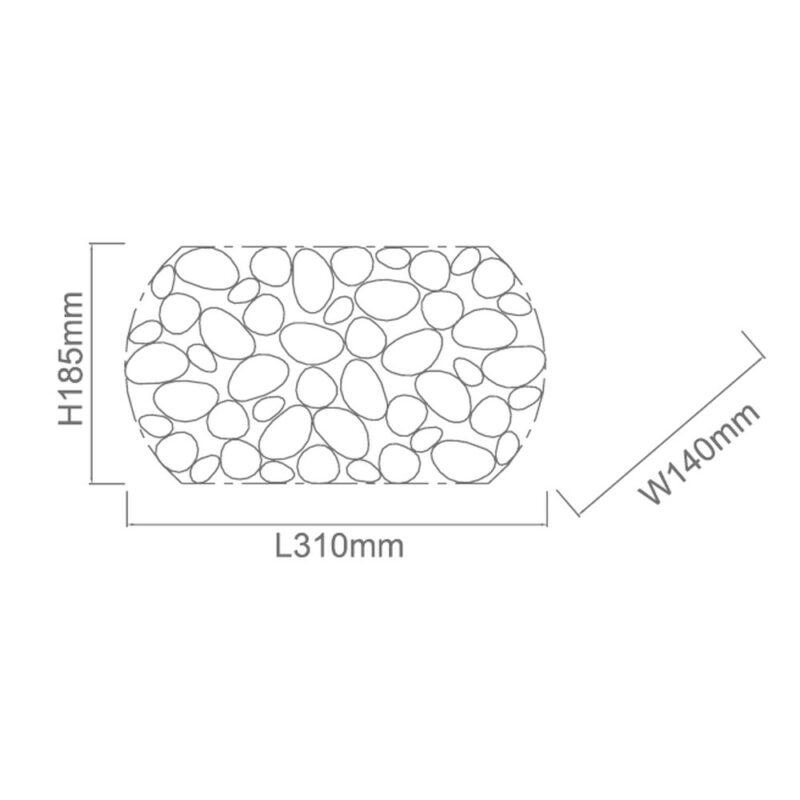 KINKIET CARERA BIANCO PARETTE metalowa biała nowoczesna3