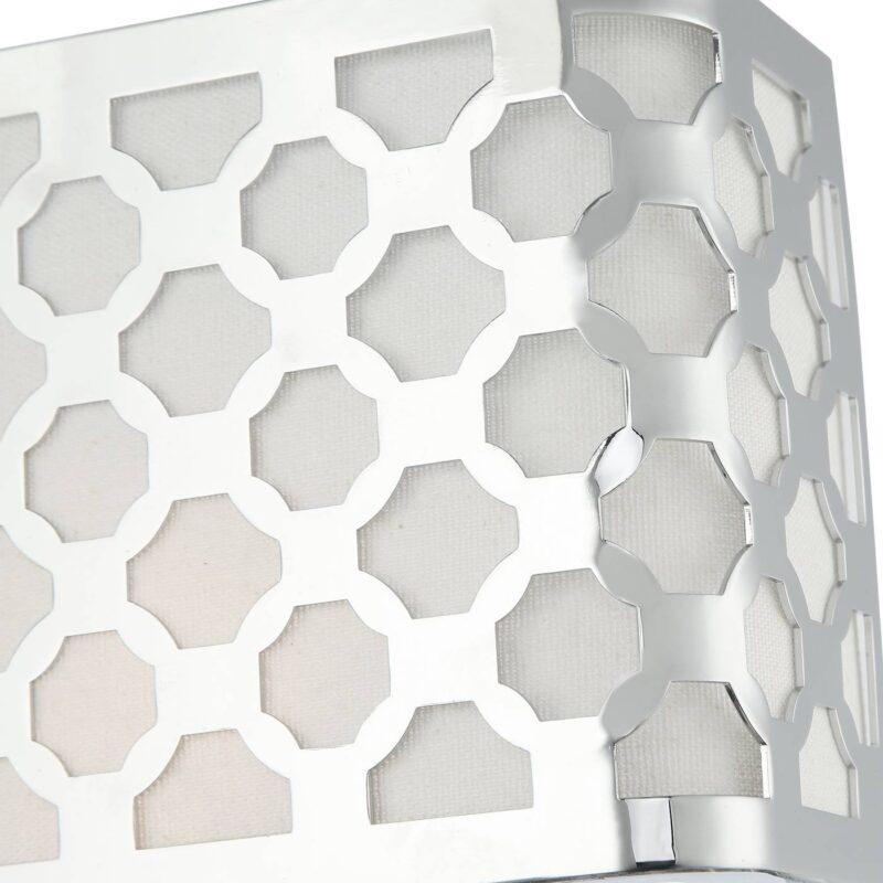 KINKIET VERNO PARETTE CROMO srebrny metalowy w stylu nowoczesny4 KINKIET VERNO PARETTE CROMO srebrny metalowy w stylu nowoczesny4