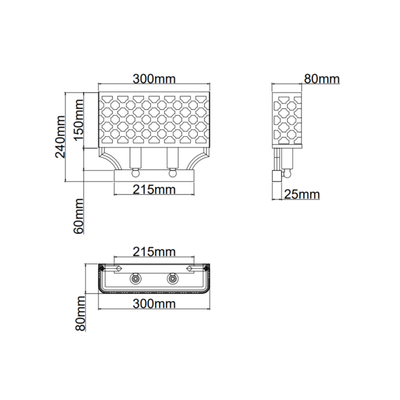 KINKIET VERNO PARETTE CROMO srebrny metalowy w stylu nowoczesny5 KINKIET VERNO PARETTE CROMO srebrny metalowy w stylu nowoczesny5