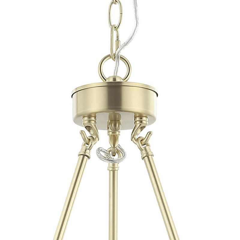 LAMPA WISZĄCA VERNO OLD GOLD złota metalowa w stylu nowoczesnym4