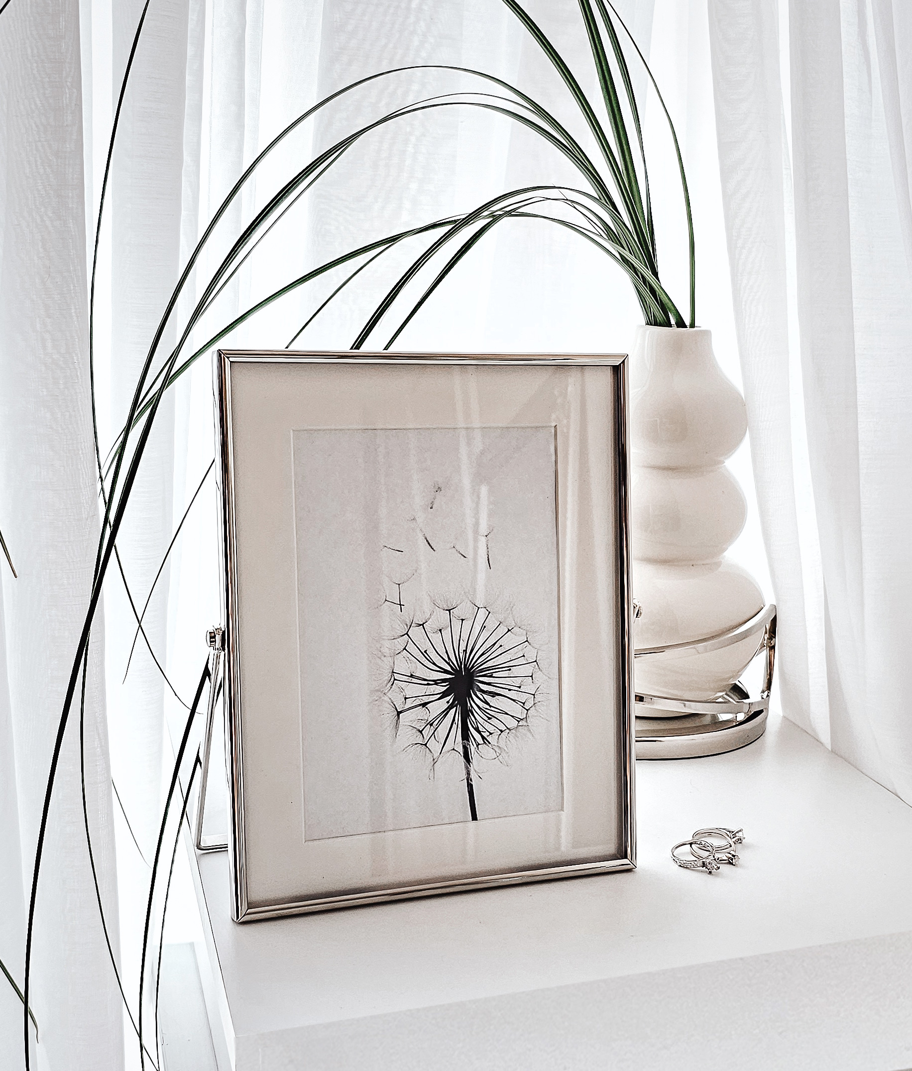 RAMKA NA ZDJĘCIA srebrna prostokątna 13×18 cm, piękna RAMKA NA ZDJĘCIA srebrna prostokątna 13×18 cm, piękna