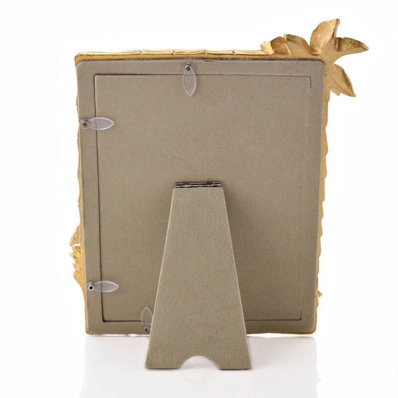 RAMKA NA ZDJĘCIA złota w tropikalnym klimacie 10x15 cm3