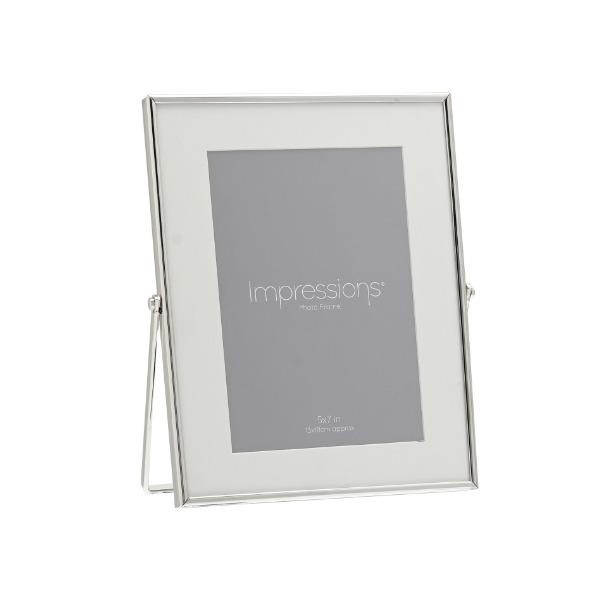 RAMKA NA ZDJĘCIE srebrna prostokątna 13x18 cm RAMKA NA ZDJĘCIE srebrna prostokątna 13x18 cm