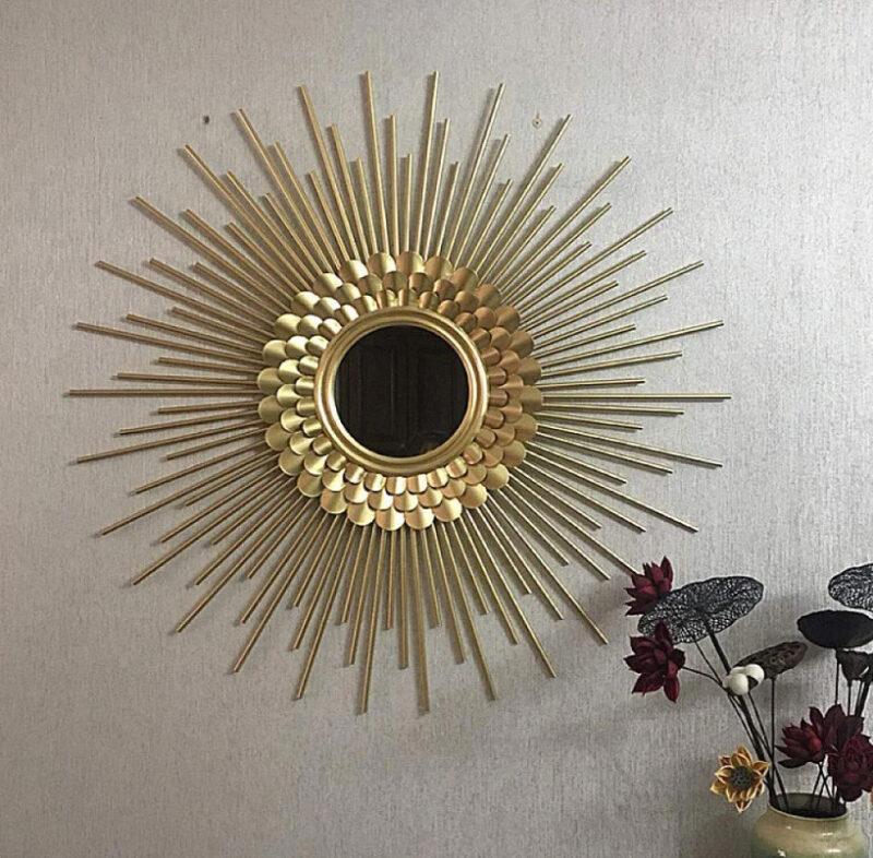 lustro-zlote-sunburst