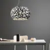 LAMPA WISZĄCA CARERA CROMO L metalowa chromowana nowoczesna dekoracyjna