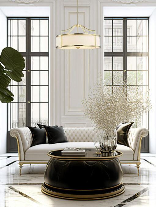 LAMPA-WISZĄCA-STANZA-OLD-GOLD-złota- oprawa-biały-klosz-M-nowoczesny-design
