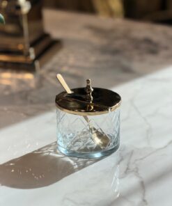 CUKIERNICZKA z łyżeczką, złota z niklu