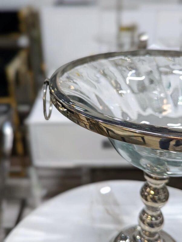 WAZON szklany kształt pucharu glamour 3 WAZON szklany kształt pucharu glamour 3