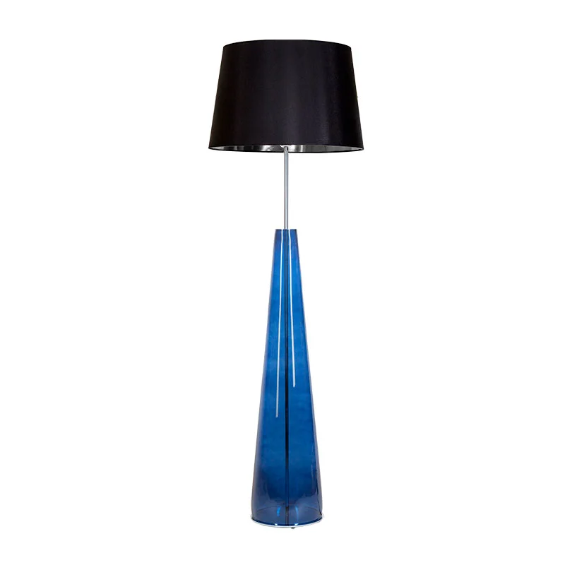 LAMPA PODŁOGOWA 4concepts Berlin Granatowa 50 40×35 cm Piękna