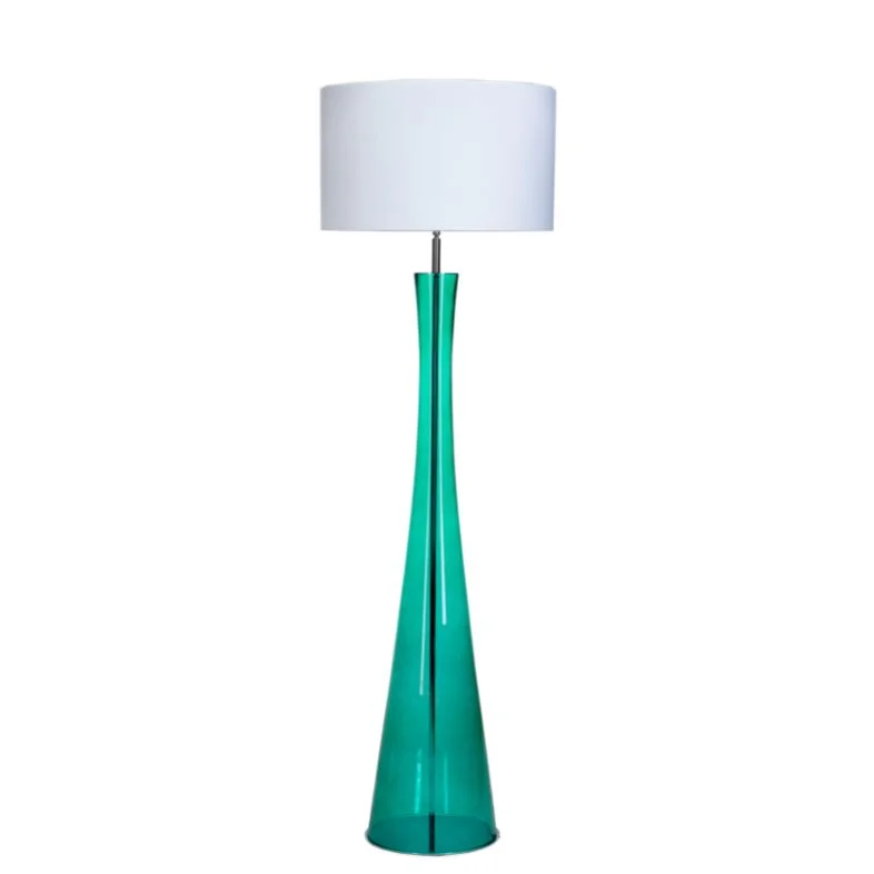 LAMPA PODŁOGOWA 4concepts Siena Transparentna Zieleń 50×30 cm LAMPA PODŁOGOWA 4concepts Siena Transparentna Zieleń 50×30 cm Glamour