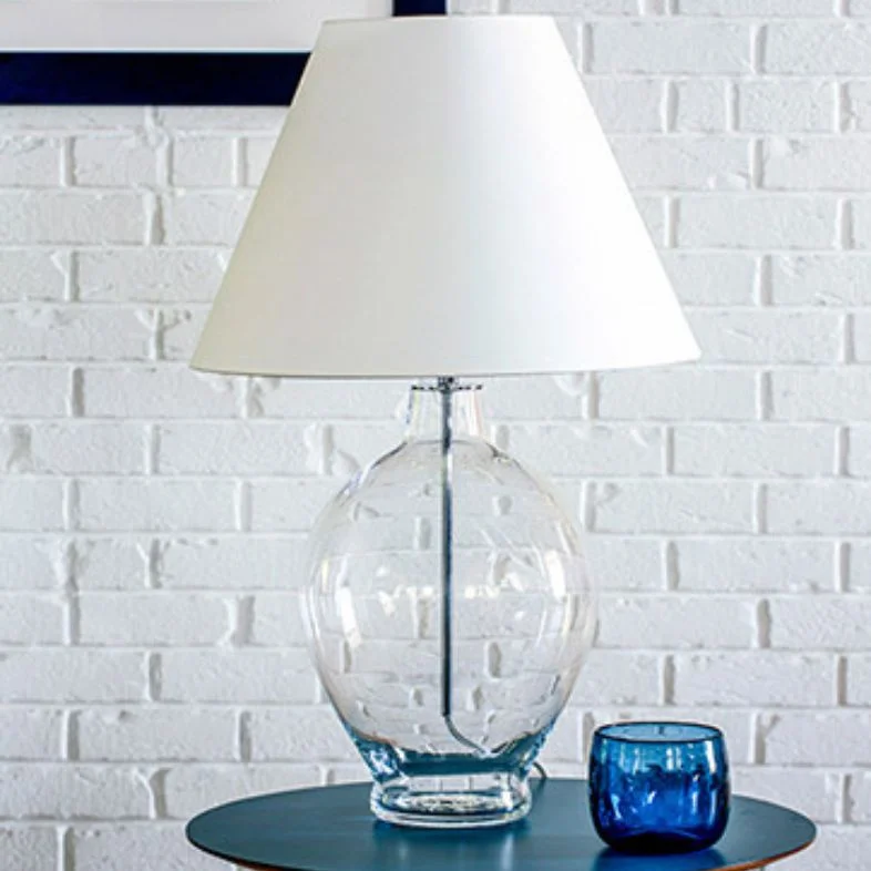 LAMPA STOŁOWA 4concepts Capri 45 21×30 cm Szklana