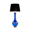 LAMPA STOŁOWA 4concepts Troya Szafirowa 50 40 x 35 cm Elegancka