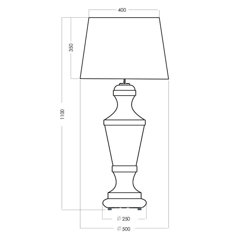 LAMPA STOŁOWA 4concepts Roma3 LAMPA STOŁOWA 4concepts Roma3