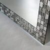 LUSTRO ŚCIENNE_Aurea_SQ_srebrne_prostokątne_szklana_mozaika_piękne