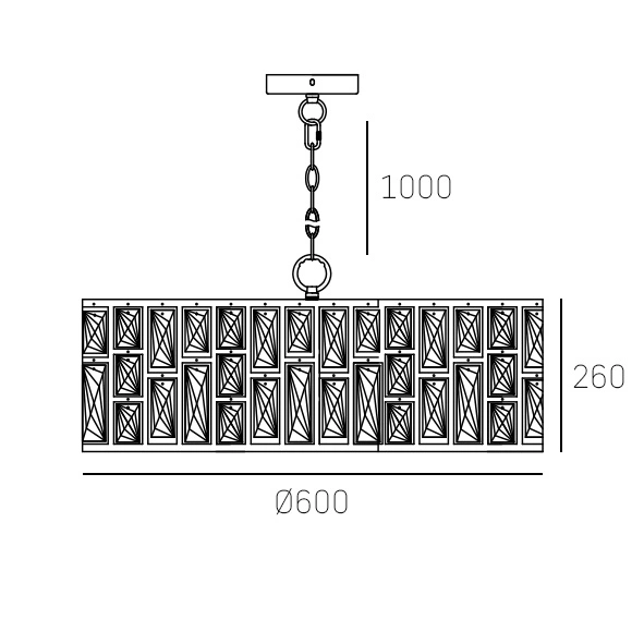 LAMPA WISZĄCA Kyiv srebrna, okrągła rama z kryształami, ekskluzywna, wymiary LAMPA WISZĄCA Kyiv srebrna, okrągła rama z kryształami, ekskluzywna, wymiary
