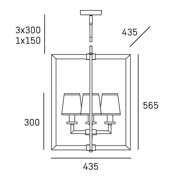 LAMPA WISZĄCA London srebrne wykończenie, czarne abażury, styl nowojorski, wymiary LAMPA WISZĄCA London srebrne wykończenie, czarne abażury, styl nowojorski, wymiary