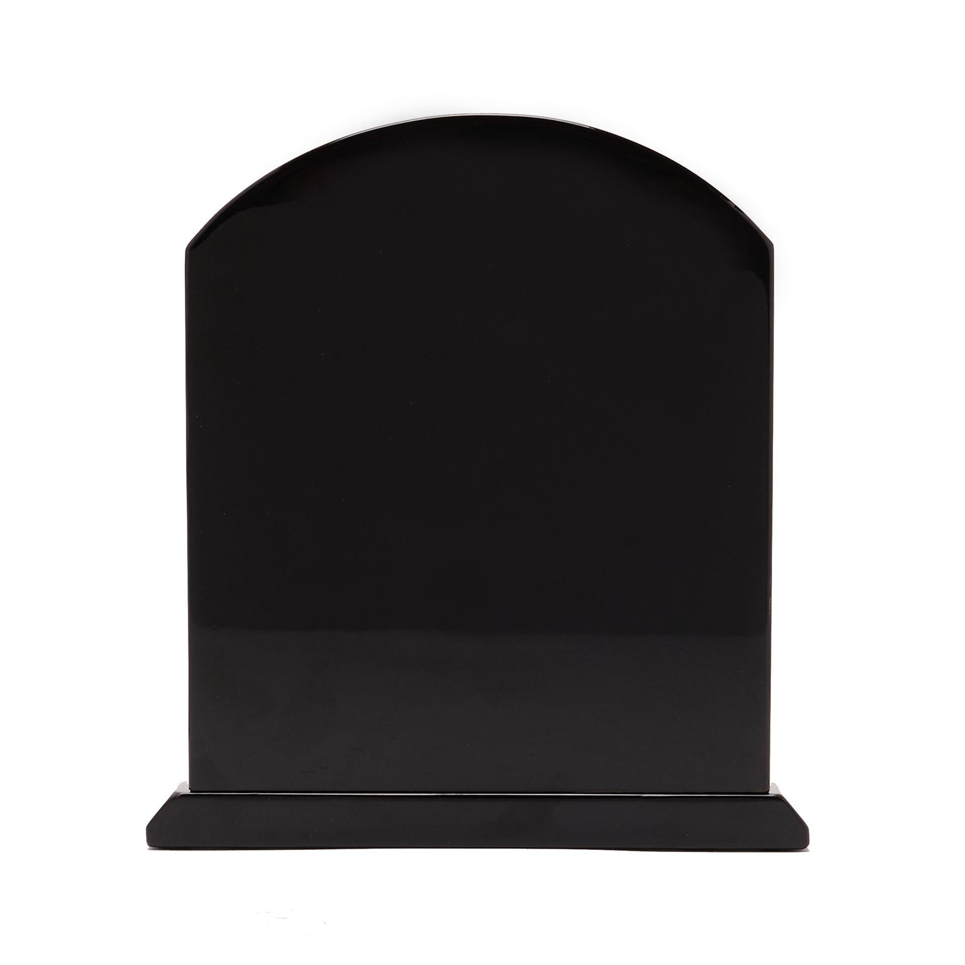 ZEGAR STOJĄCY kominkowy z drewna fortepianowego i szkła, czarny, ekskluzywny