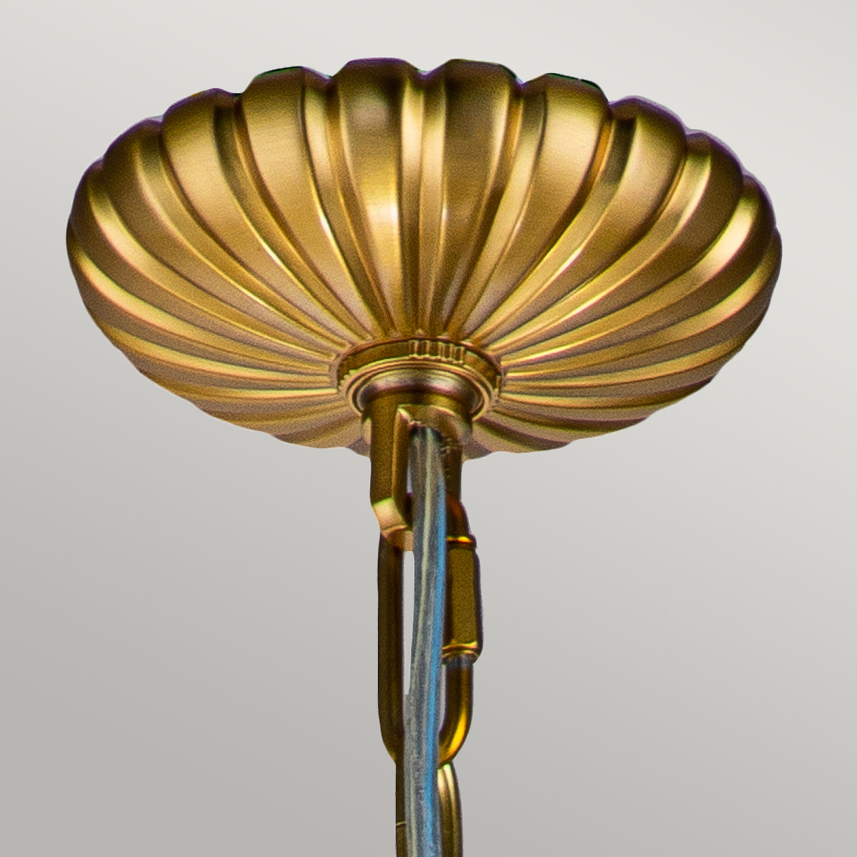 LAMPA WISZĄCA Adams w kształcie kuli, styl hampton, 4 źródła światła, szczotkowany mosiądz, wyjątkowa LAMPA WISZĄCA Adams w kształcie kuli, styl hampton, 4 źródła światła, szczotkowany mosiądz, wyjątkowa