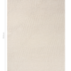 DYWAN Folia Stone, wzór 3D, beżowy, wełniany, designerski 250x350 cm, wymiary