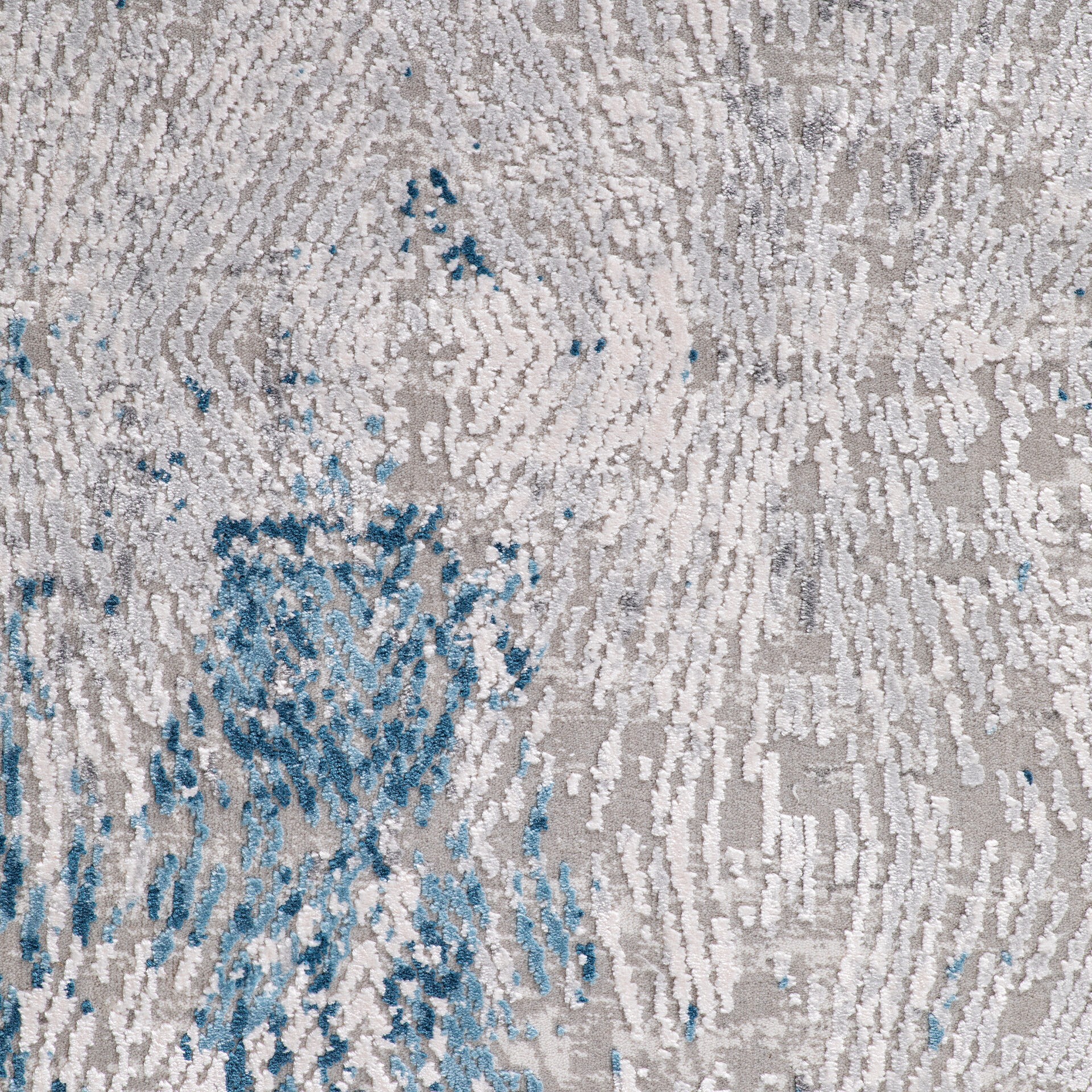 DYWAN Imperial Blue Diamond nowoczesny, szaro-niebieski, stylowy, wyjątkowy