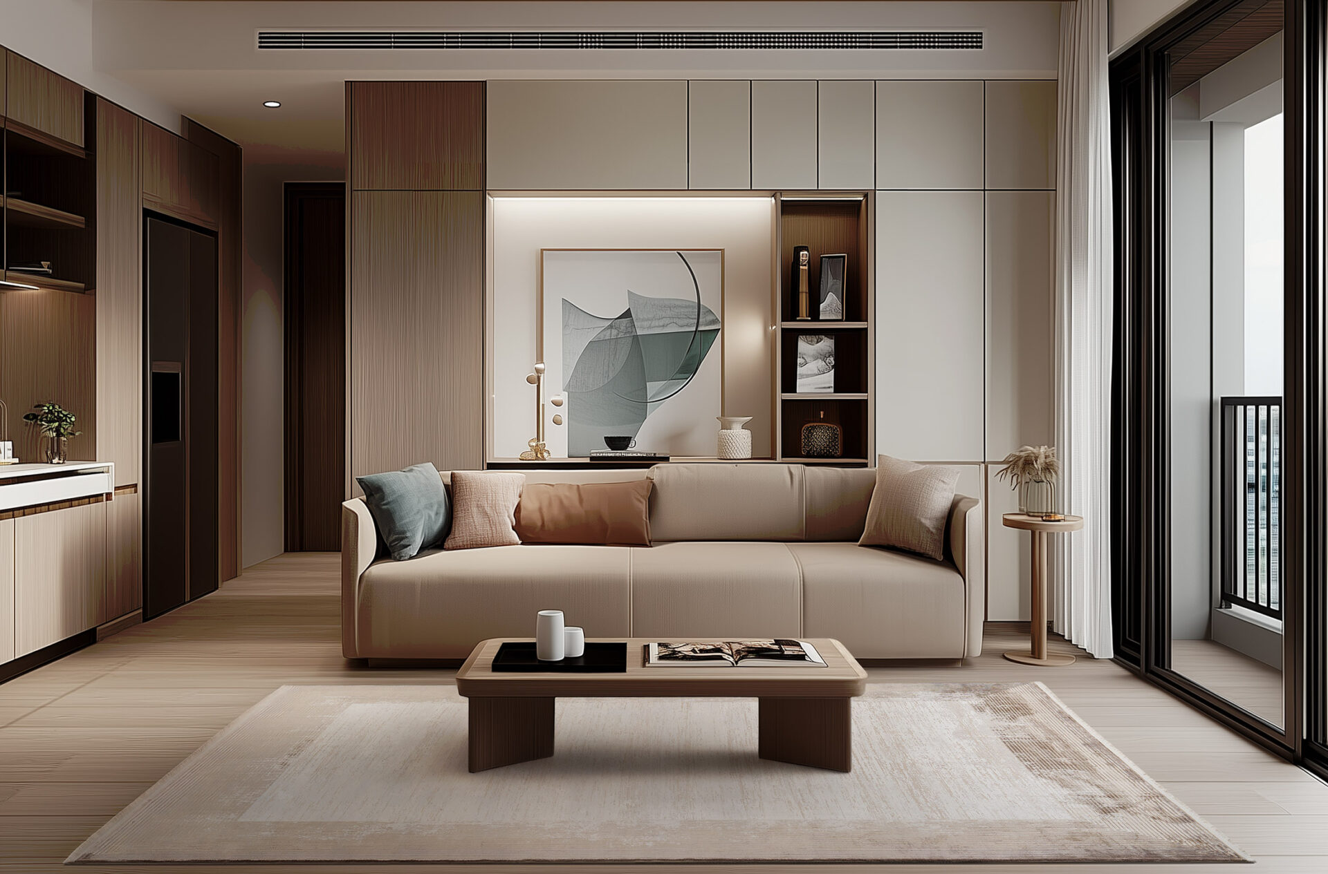 DYWAN Imperial Border Beige nowoczesny, beżowy z ciemnobeżową ramką, designerski, piękny DYWAN Imperial Border Beige nowoczesny, beżowy z ciemnobeżową ramką, designerski, piękny