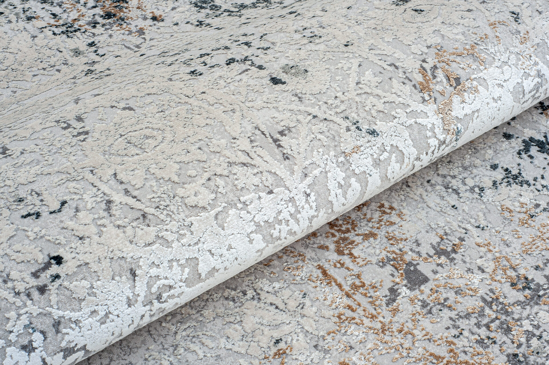 DYWAN Imperial Electric Grey nowoczesny, szary w ornamenty, premium, ekskluzywny DYWAN Imperial Electric Grey nowoczesny, szary w ornamenty, premium, ekskluzywny