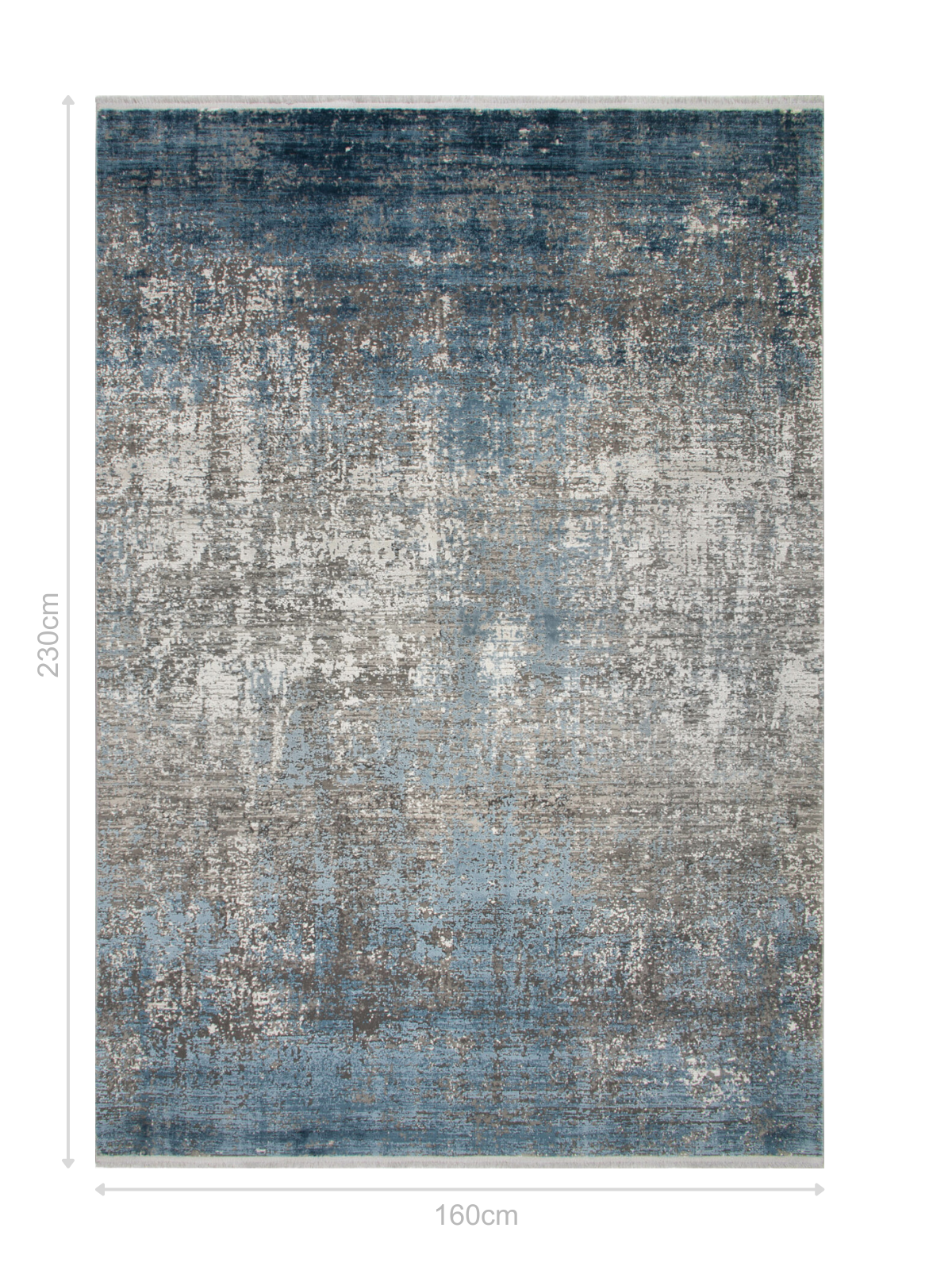 DYWAN Imperial Grey Blue Marble nowoczesny, szaro-niebieski, ekskluzywny 160x230 cm, wymiary