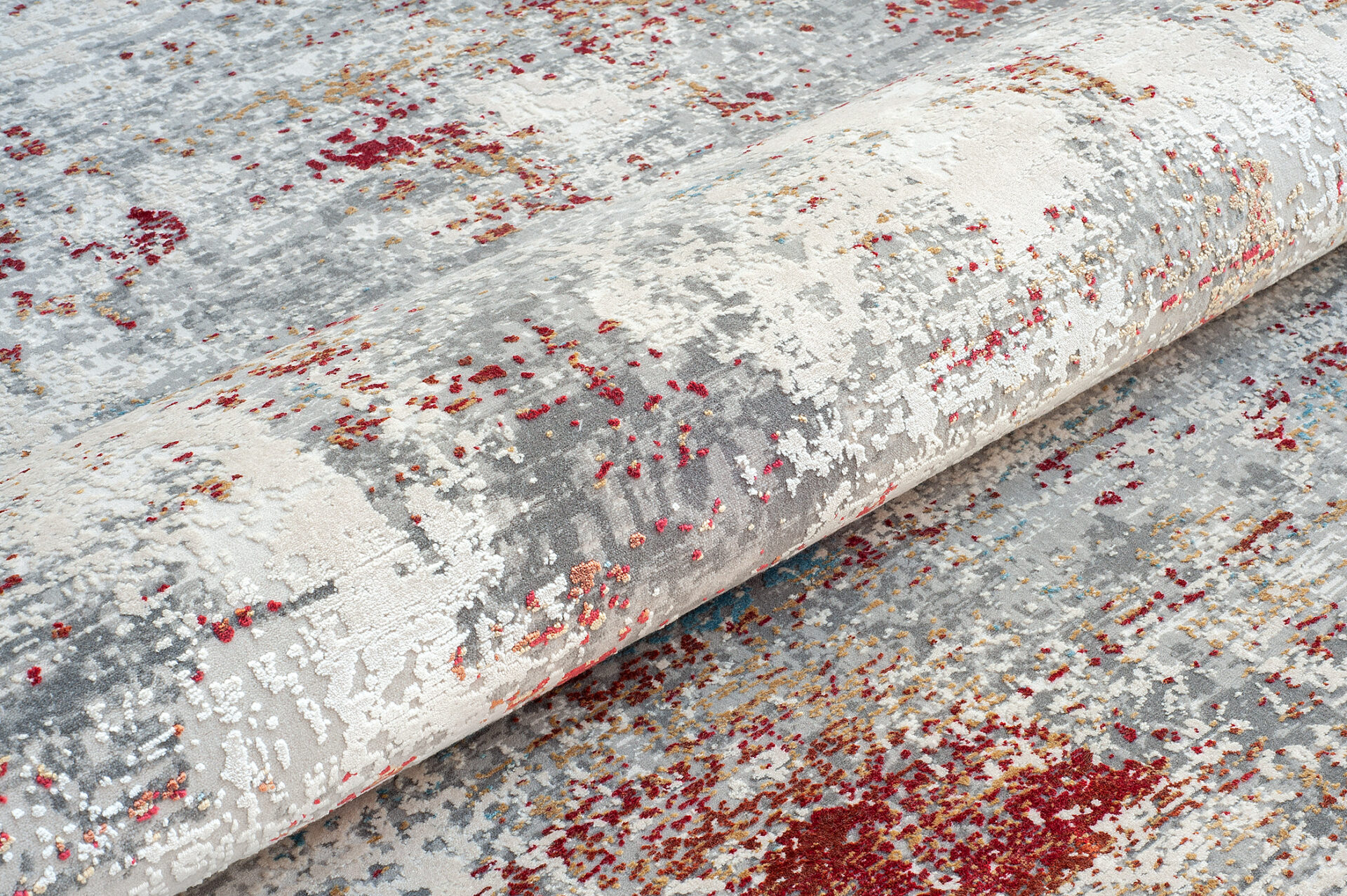 DYWAN Imperial Red Stone nowoczesny, wielokolorowy, designerski, ekskluzywny