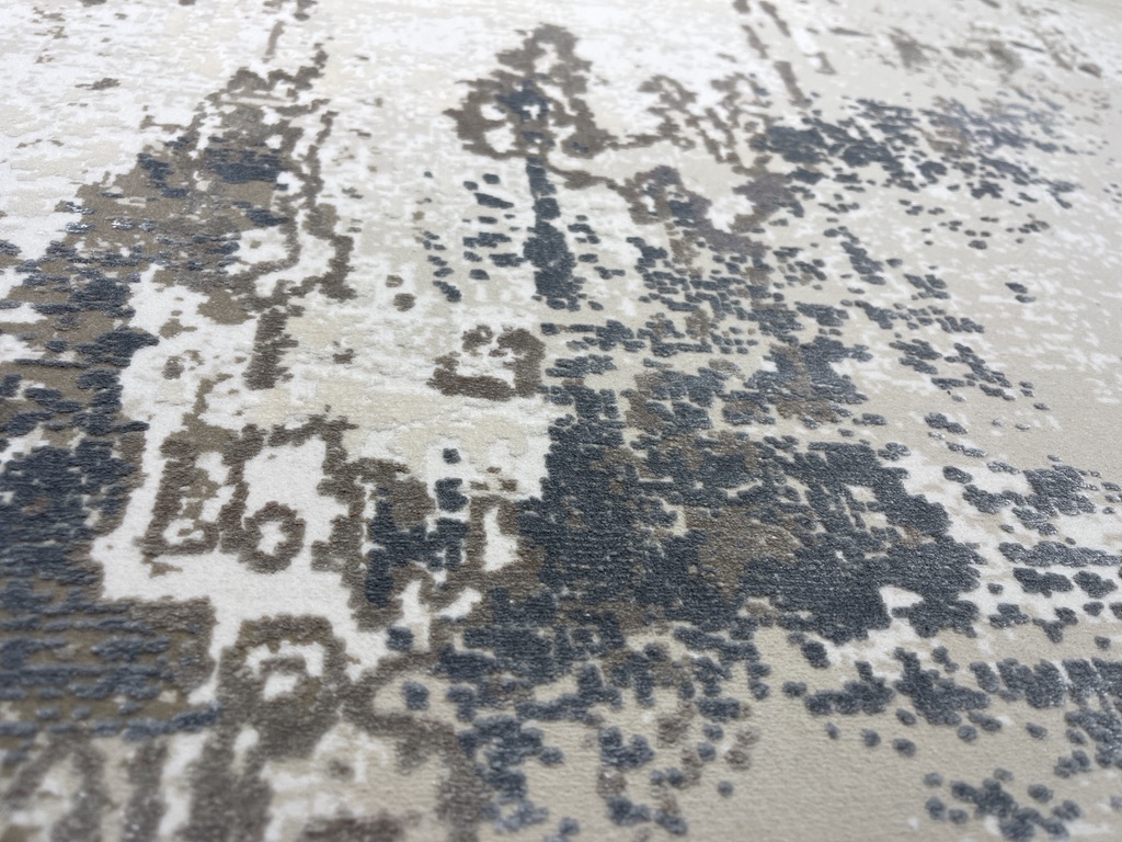 DYWAN Layor Vanilla Ice, beżowo szary, klasyczny, miękkie runo, ekskluzywny