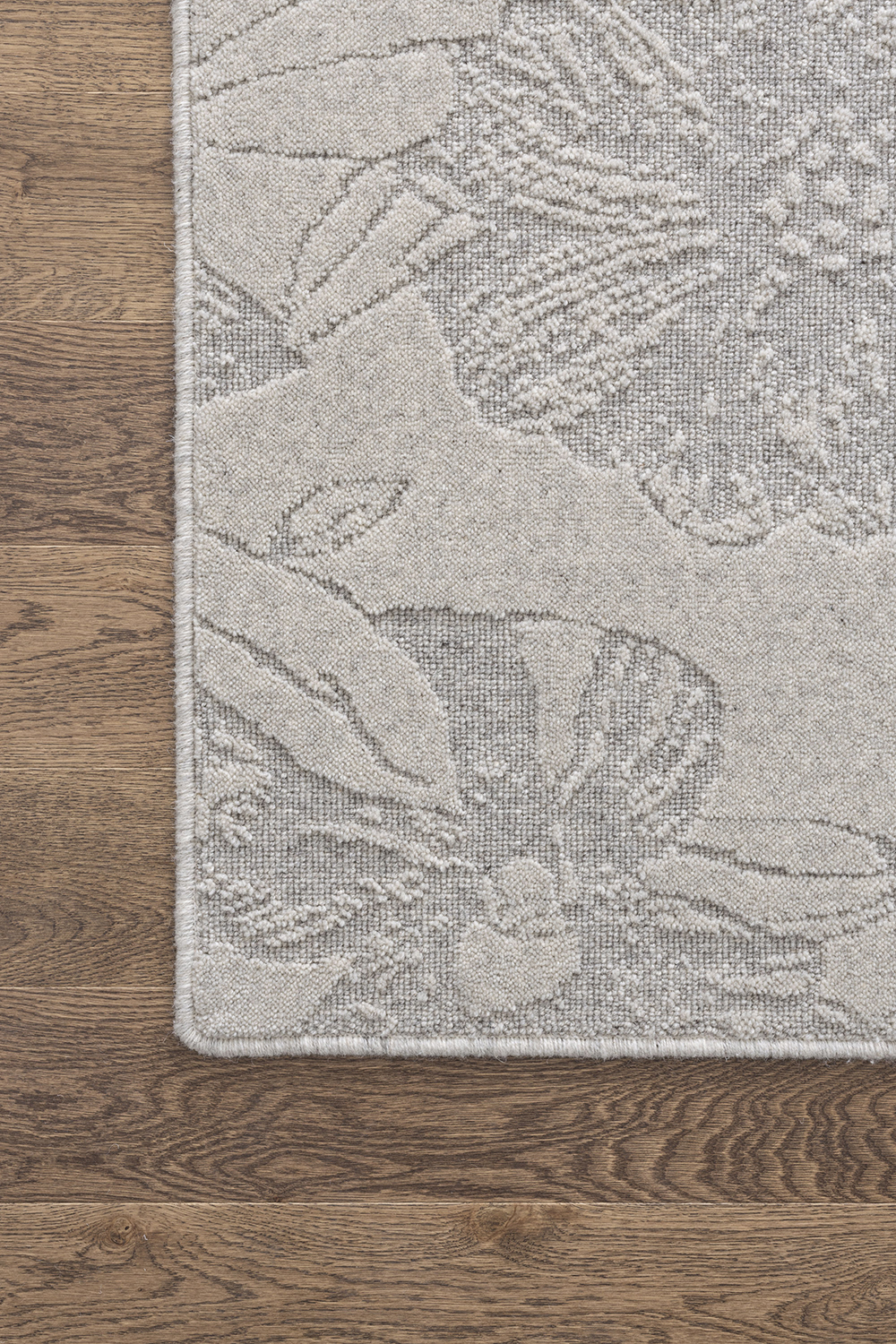 DYWAN Noble Arol, szary, wełniany, motyw kwiatowy, klasyczny, premium DYWAN Noble Arol, szary, wełniany, motyw kwiatowy, klasyczny, premium