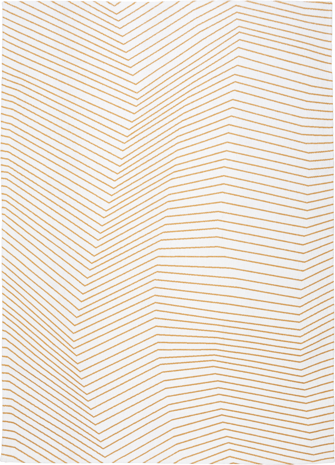 DYWAN San Adreas White Gold, biały, geometryczny wzór, złote linie, nowoczesny