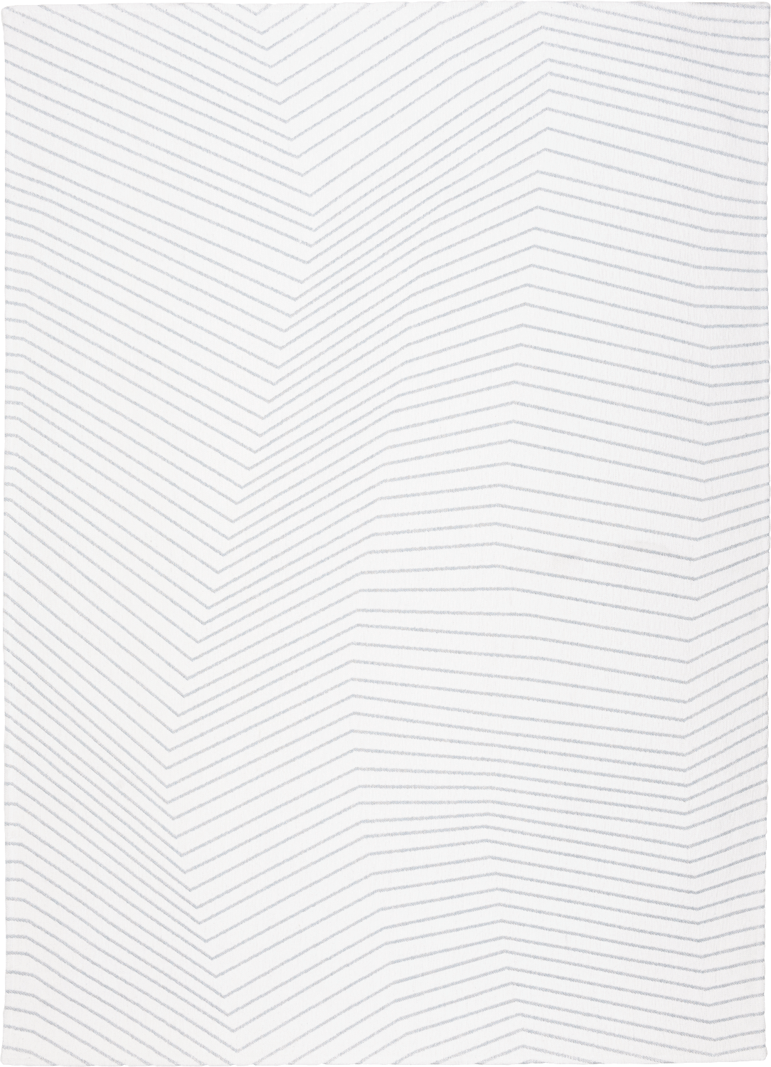 DYWAN San Adreas White, biały, geometryczny wzór, szare linie, nowoczesny