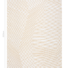 DYWAN San Andreas White Gold, biały, geometryczny wzór, złote linie, nowoczesny 140x200 cm, wymiary