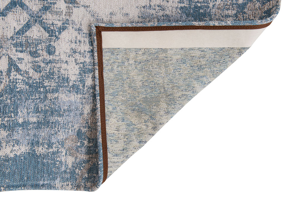 DYWAN Vintage Alhambra, niebieski, bawełniany, styl klasyczny, dla alergików, premium