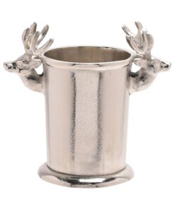 COOLER srebrny, uchwyty w kształcie renifera, świąteczny, piękny