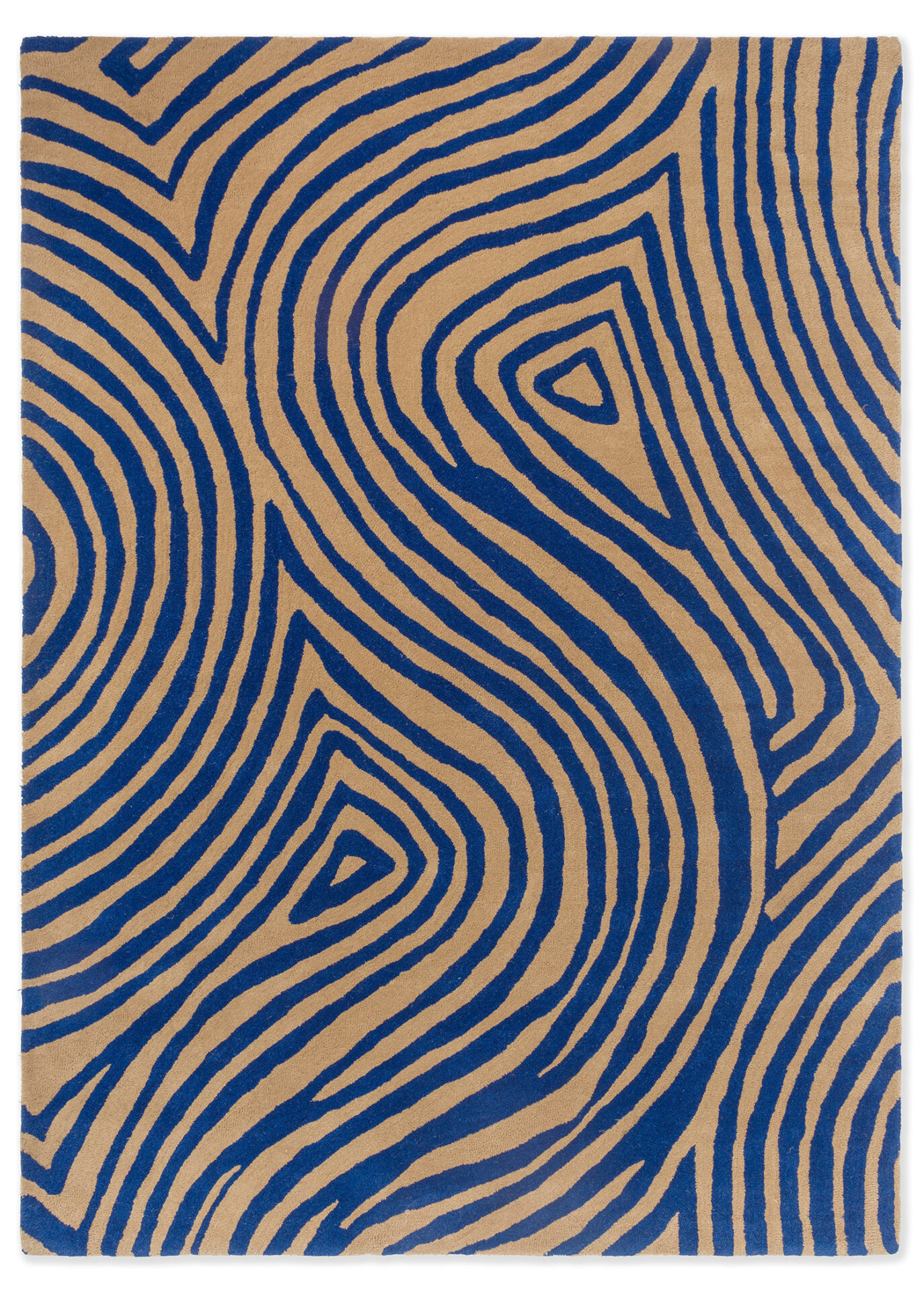 DYWAN Decor Electric Blue, piękny, wzorzysty, beżowo-niebieski DYWAN Decor Electric Blue, piękny, wzorzysty, beżowo-niebieski