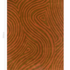 DYWAN Decor Electric Groove Burnt Orange, piękny, wzorzysty, pomarańczowo-brązowy 140x200 cm, wymiary