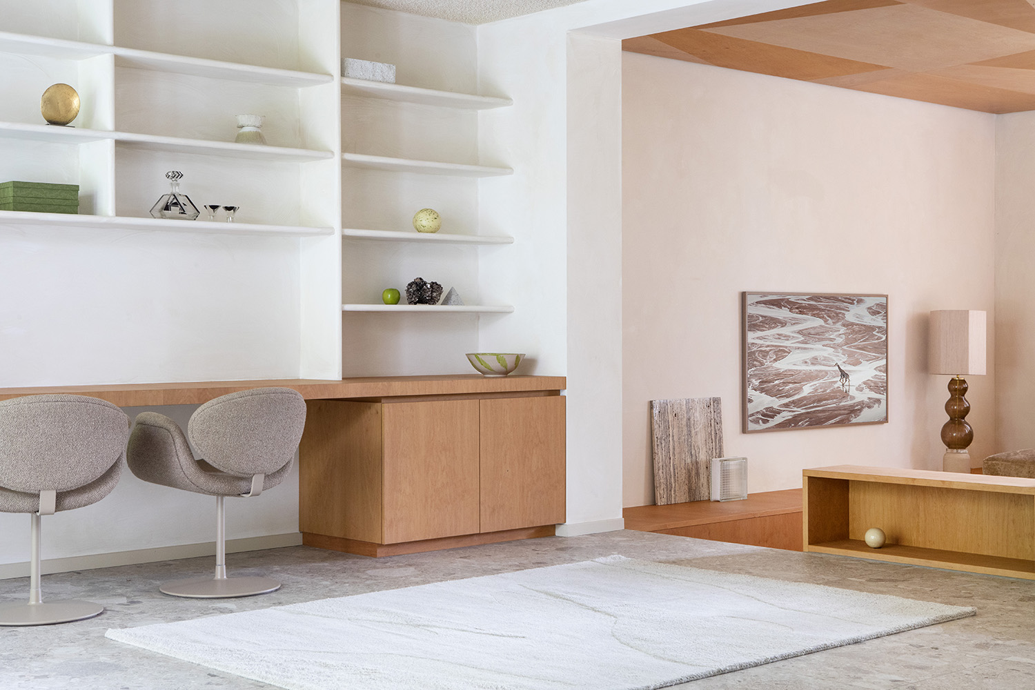 DYWAN Decor Scape Natural Grey, prostokątny, tkany ręcznie, wyjątkowy